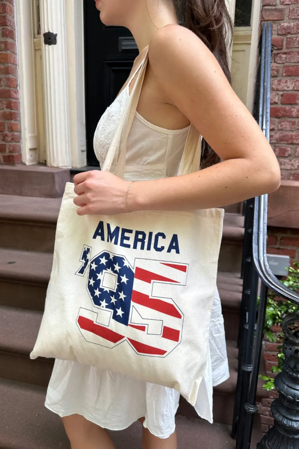 New America '95 Tote Bag Tote Bags