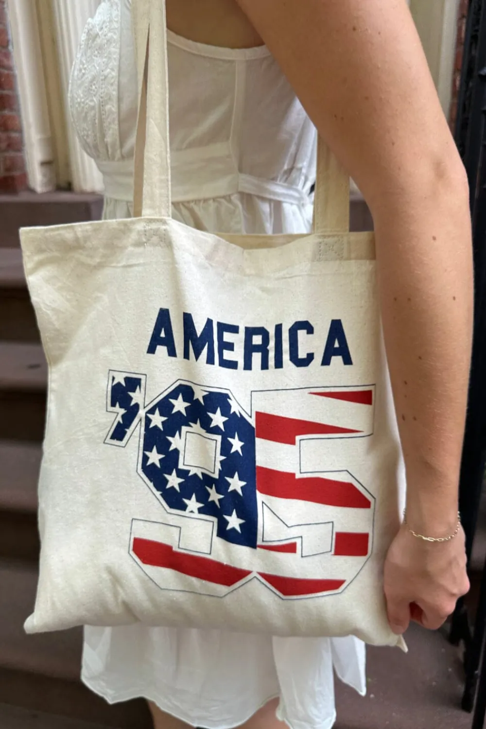 New America '95 Tote Bag Tote Bags