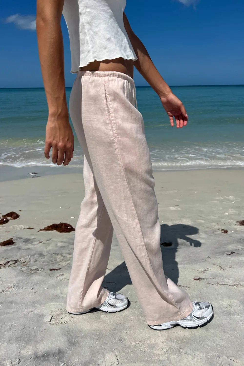 Anastasia Linen Pants Sweatpants