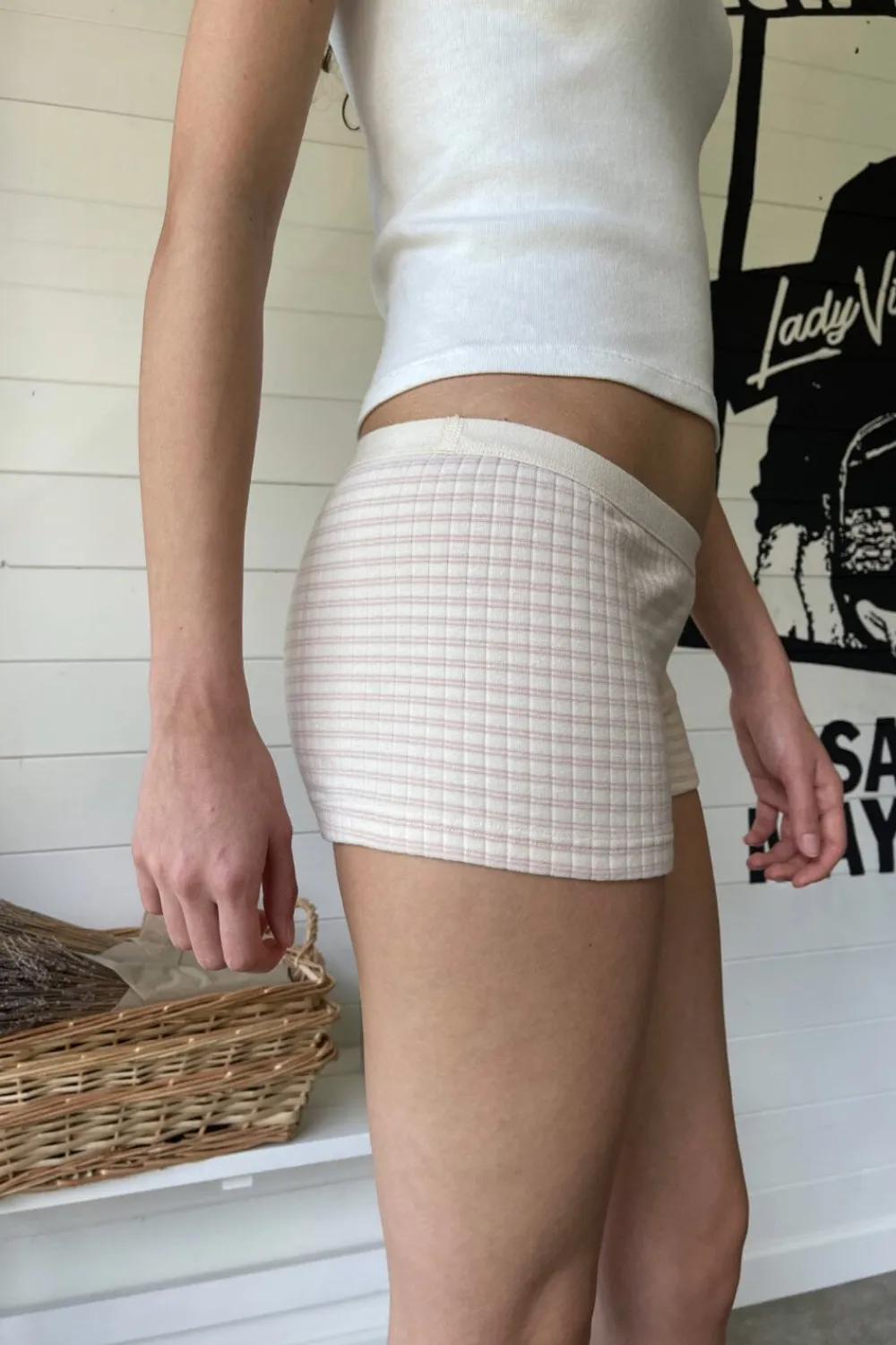 Clearance Boy Short Thick Ribbed Striped Underwear Intimates