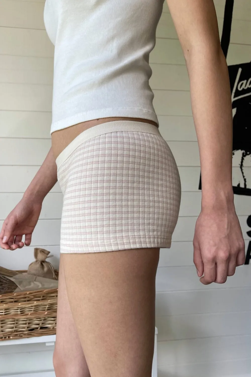 Clearance Boy Short Thick Ribbed Striped Underwear Intimates