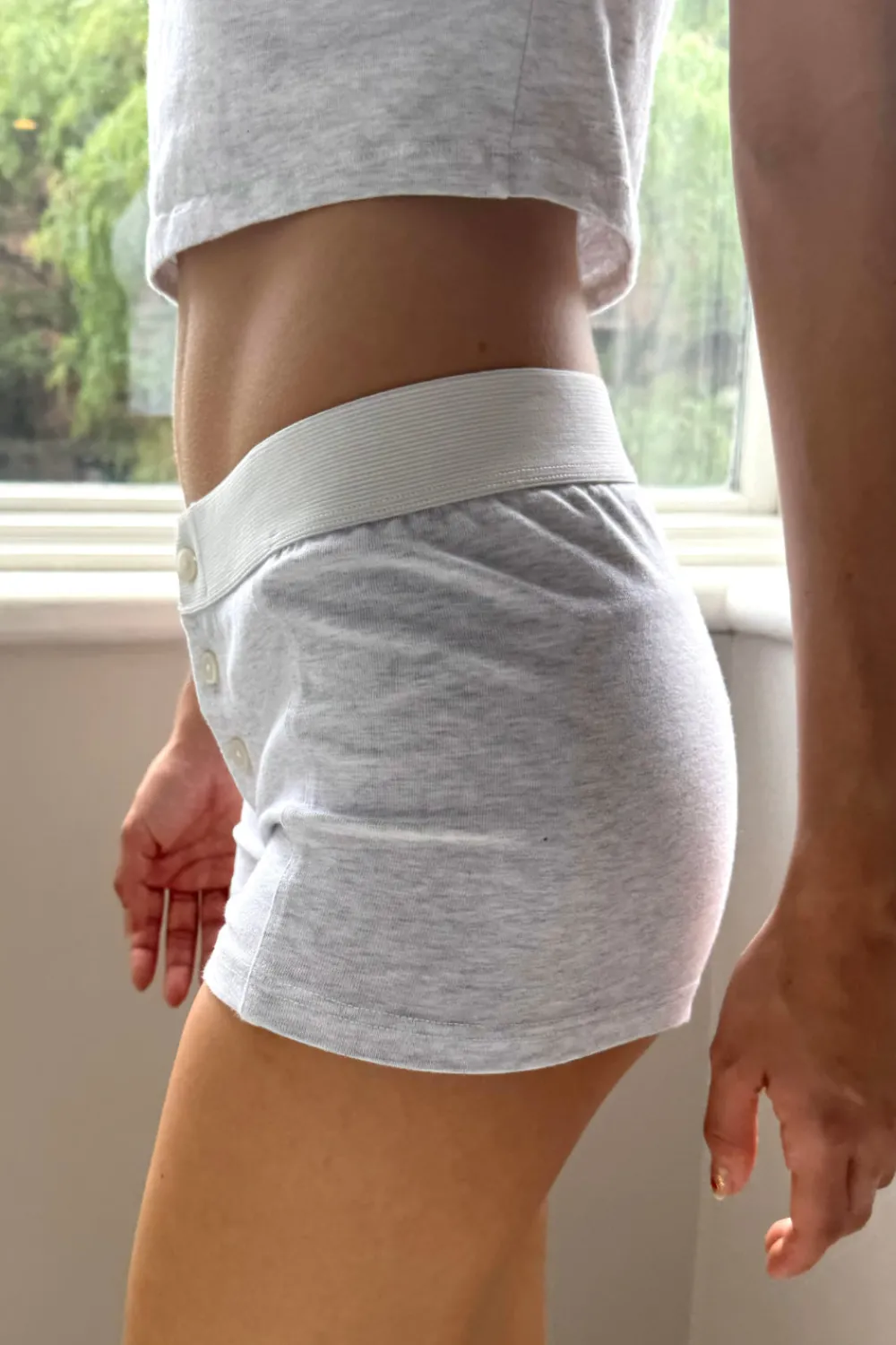 Clearance Boyshort Underwear Intimates|Heather Grays