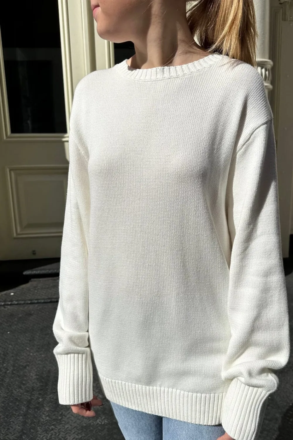 Sale Brianna Cotton Sweater Cotton