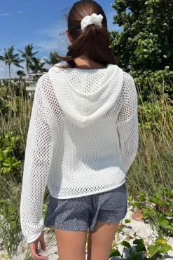 Sale Christy Net Hoodie Cotton