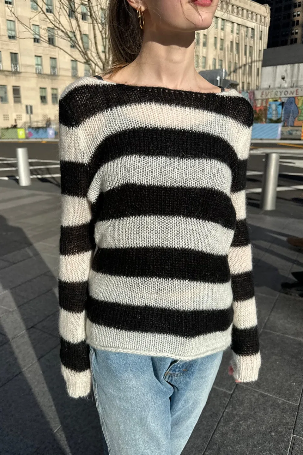 New Colette Striped Sweater Stripes|Wool