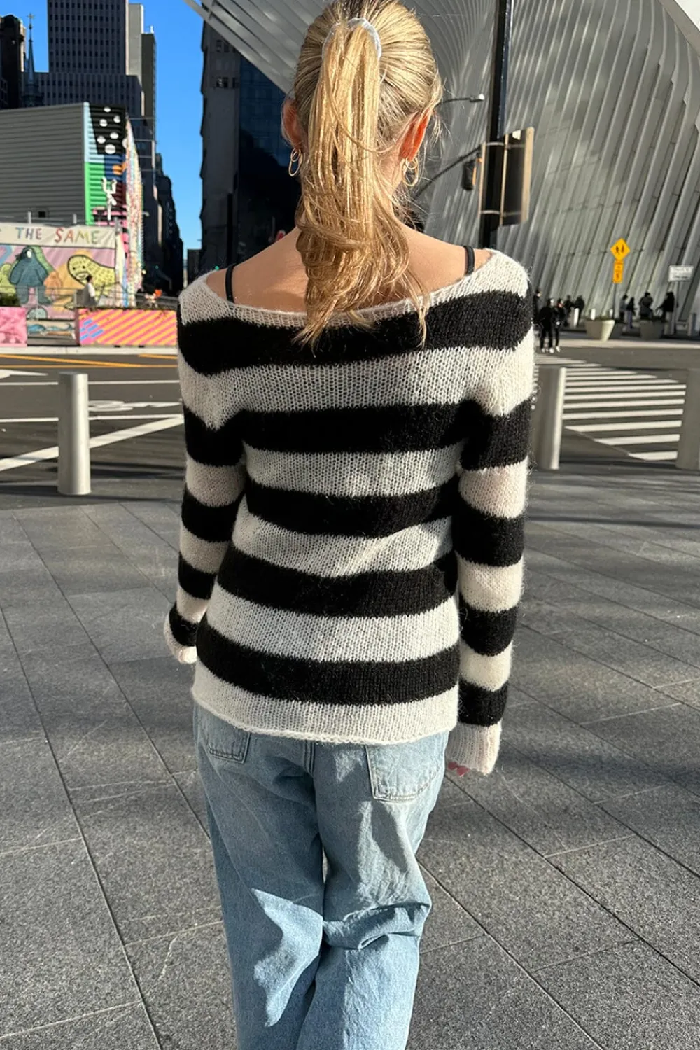 New Colette Striped Sweater Stripes|Wool