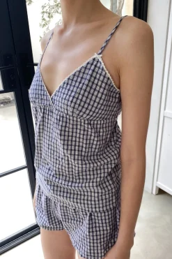 Clearance Edith Plaid Tank Stripes|Tubes & Tanks