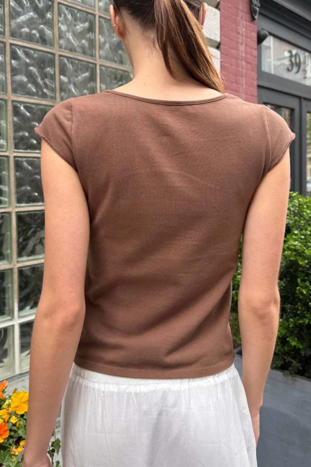 Discount Ella Top Short Sleeves