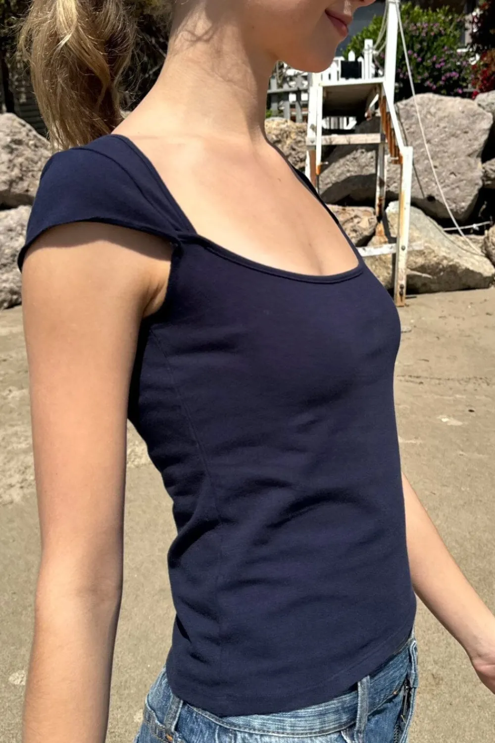 Discount Ella Top Short Sleeves