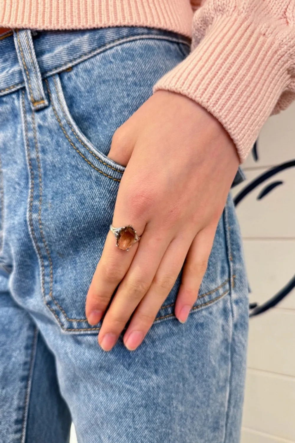 Faux Gemstone Ring Jewelry