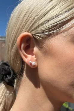 New Faux Pearl Earring Set Jewelry