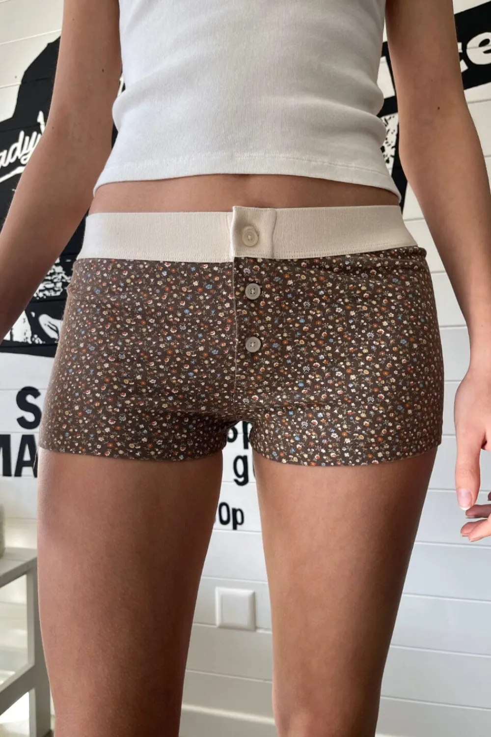 Sale Floral Boyshort Underwear Florals|Intimates