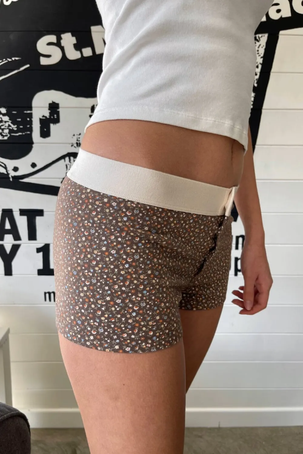 Sale Floral Boyshort Underwear Florals|Intimates