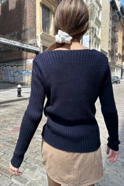 Clearance Grace V-Neck Sweater Cotton