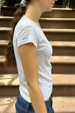 Discount Hailie Basic Top Short Sleeves