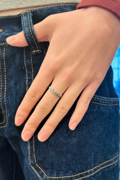 Hot Heart Angel Wings Ring Jewelry