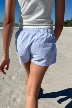 New Keira Striped Boxer Shorts Stripes|Shorts & Skirts