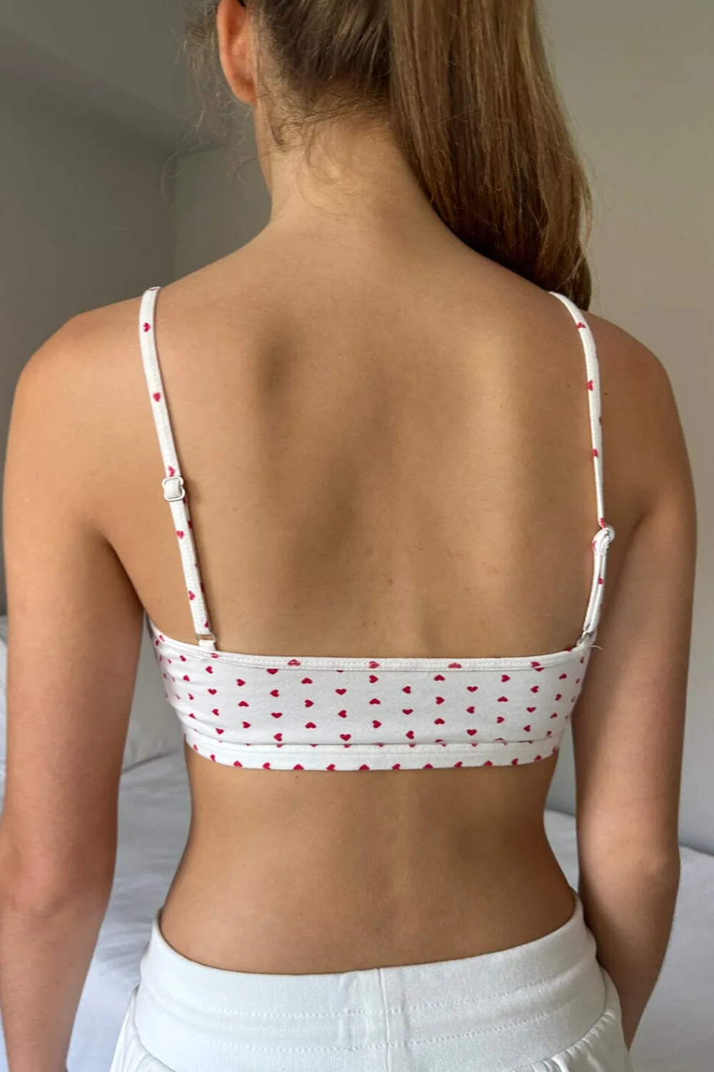 Laney Hearts Bra Top Intimates Set|Intimates