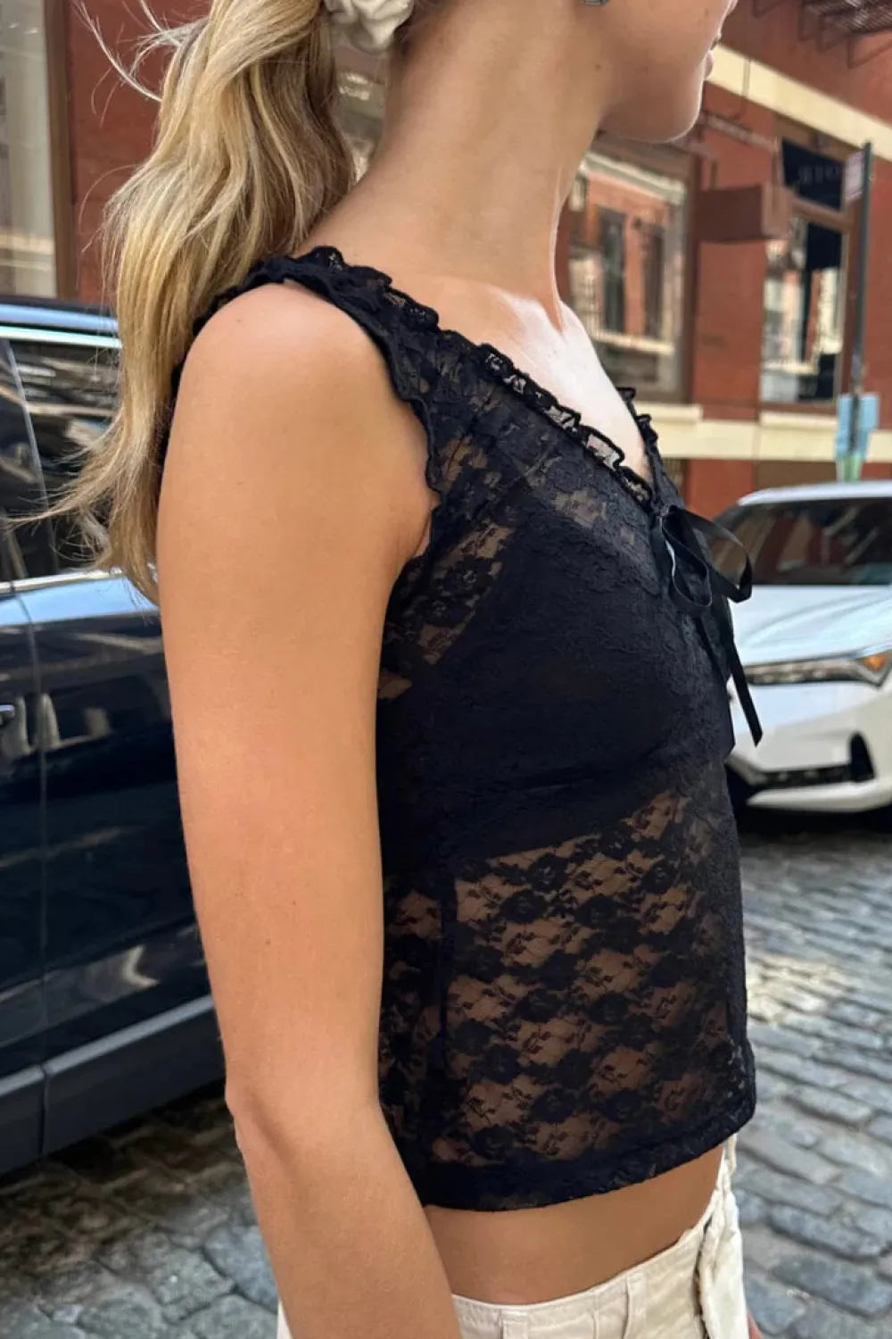 Best Malena Lace Top Tubes & Tanks