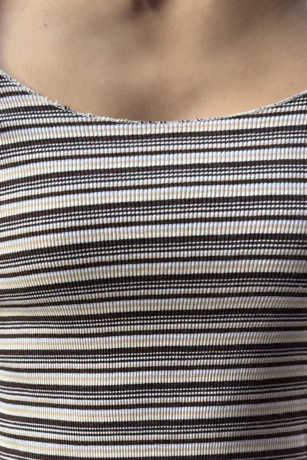 New McKenna Stripe Top Stripes|Off The Shoulder