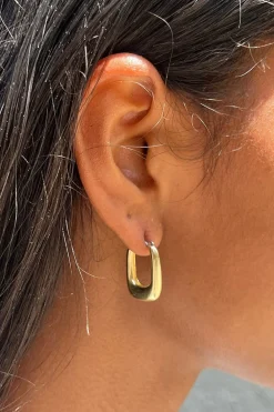 Sale Rectangle Hoop Earrings Jewelry
