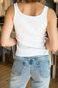 Discount Sheena Long Tank Tubes & Tanks|Whites