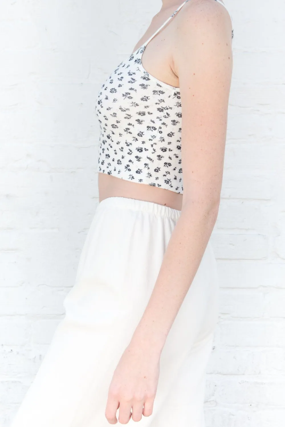 Online Skylar Floral Crop Tank Florals|Tubes & Tanks