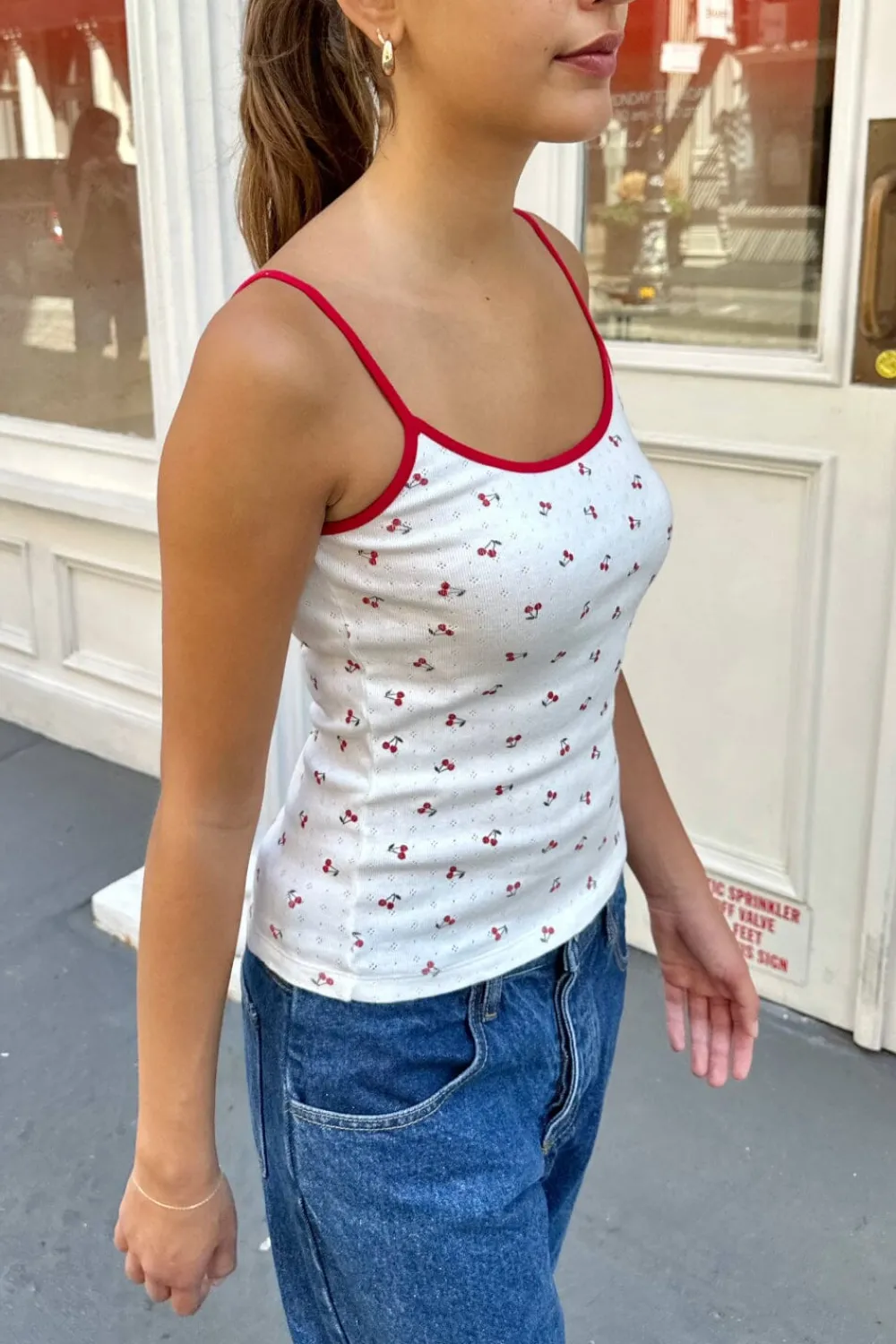 Discount Skylar Pointelle Cherry Tank Tubes & Tanks|Intimates Set