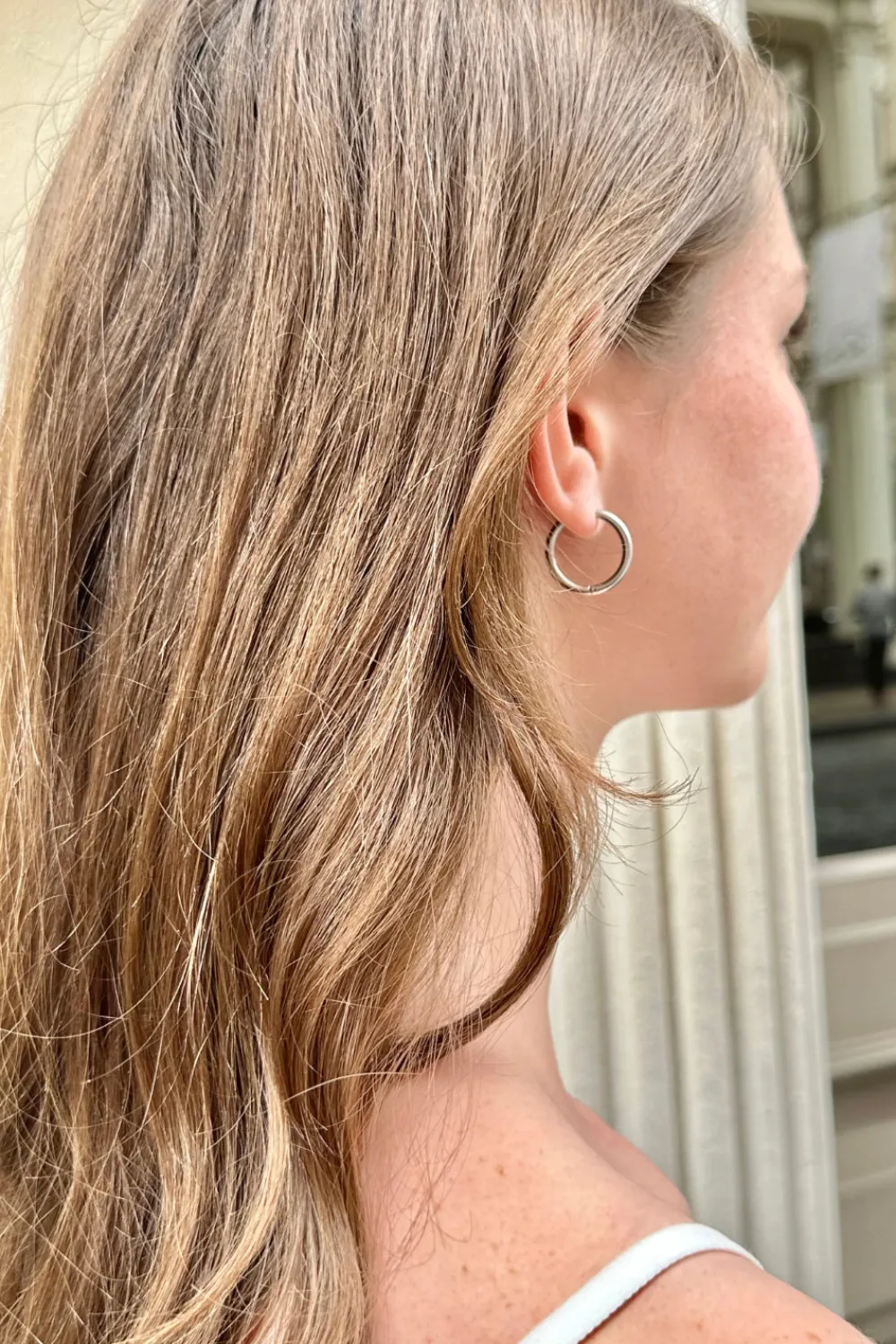 New Stainless Steel Hoop Earrings Stainless Steel|Jewelry